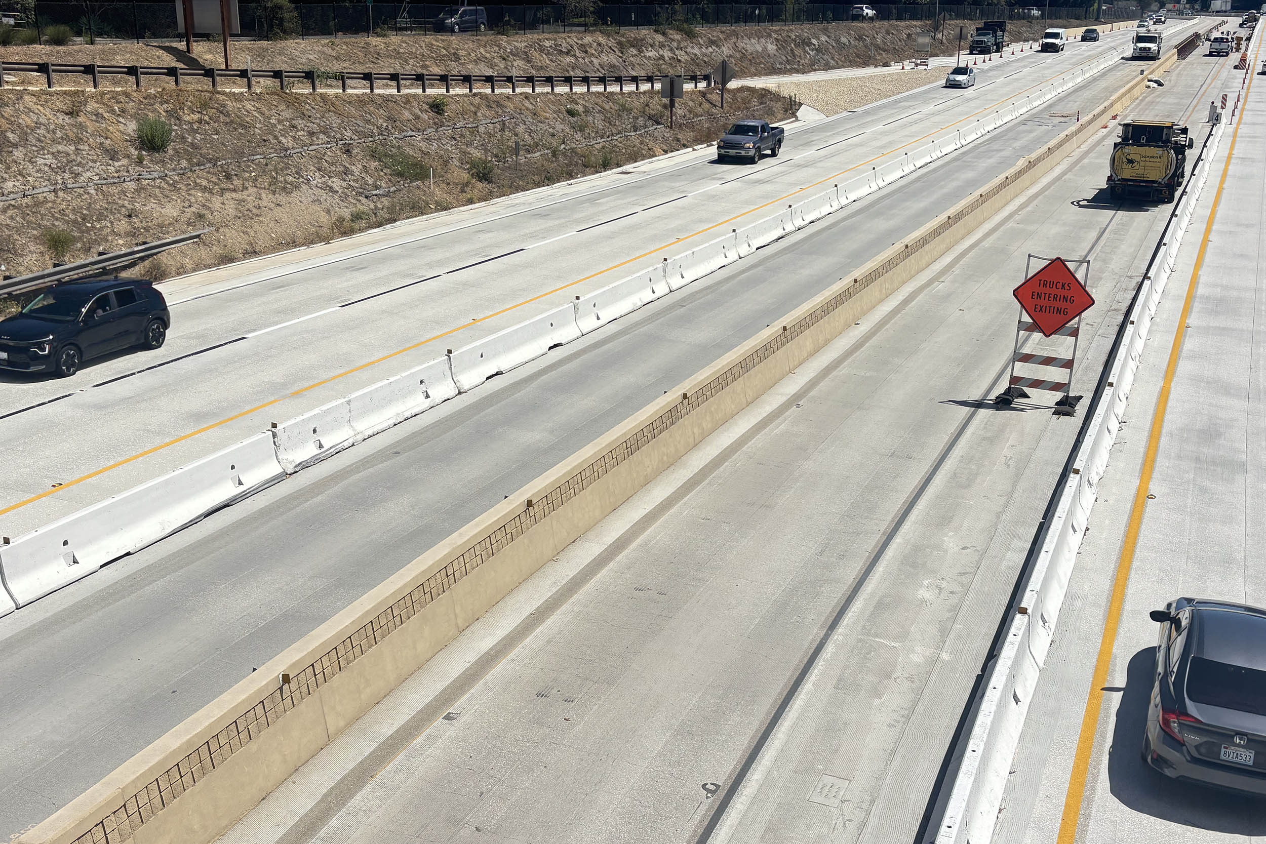 Montecito Median Work